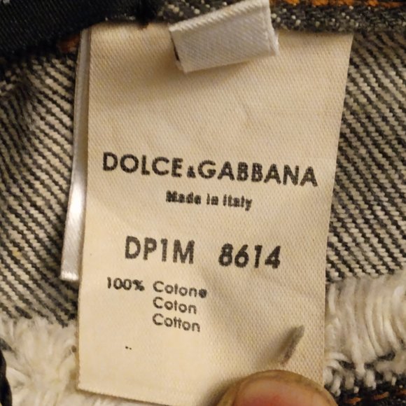 NWT Dolce & Gabbana Straight Leg Women’s Jeans Size 46 (10 US) - Picture 11 of 11